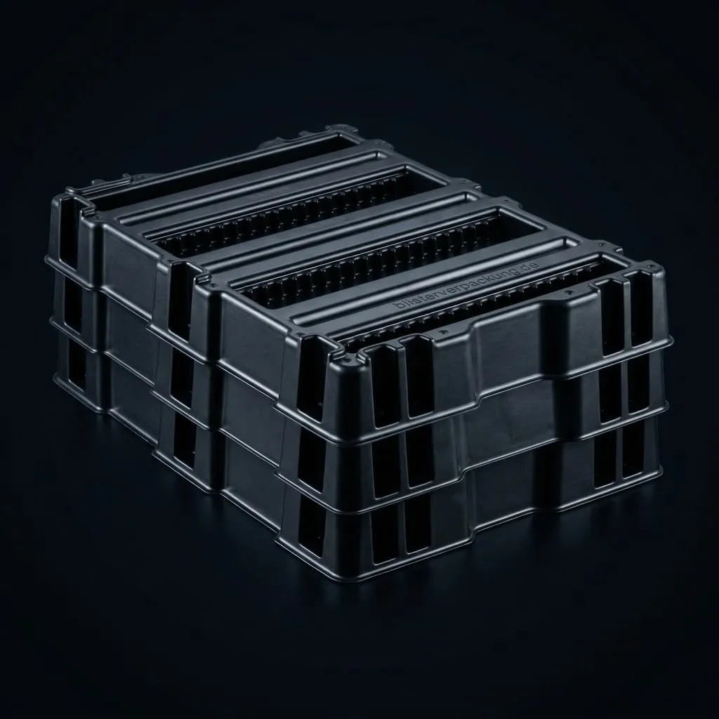 ABS trays chimicamente resistenti a oli e alcali